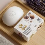 Natural soap with coconut oil