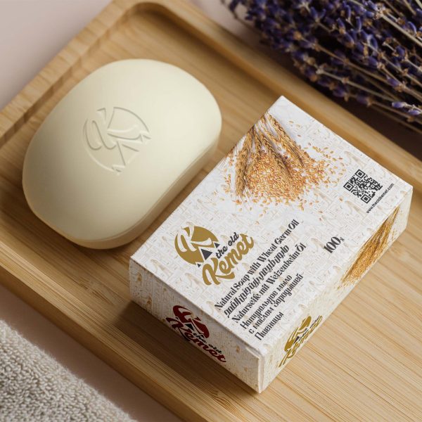 Natural soap with Wheat germ oil